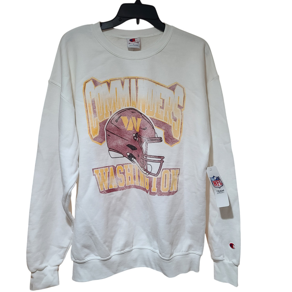 Champion NFL Washington Commanders Men's Pullover Sweater - XL *NWT*